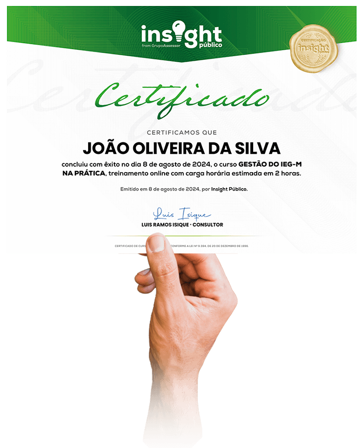 Curso com direito a certificado